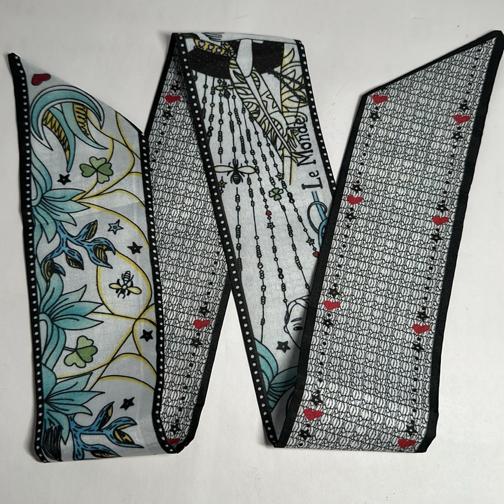 Tarot Love Two Thin Scarves / Hair Bands / Scarves - #1297